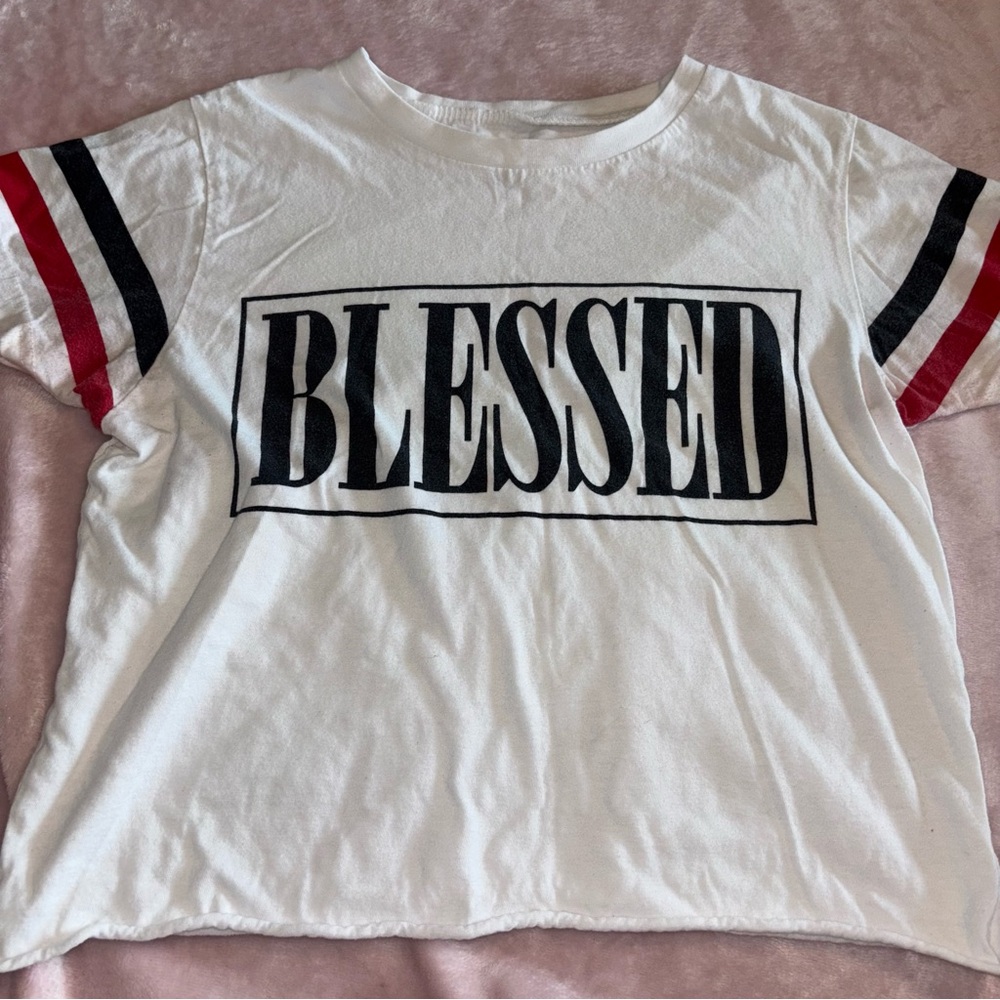 On Fire White and Red Short Sleeve Tees Bold Design